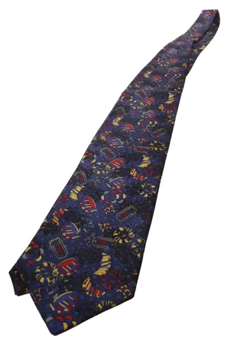 Herren Krawatte Seide Muster 140cm - EXCLUSIV DESIGN - Modalova
