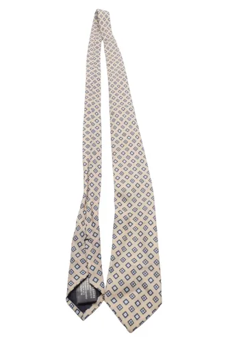 Krawatte Herren Geometrisch Leinen 8cm - MASSIMO DUTTI - Modalova