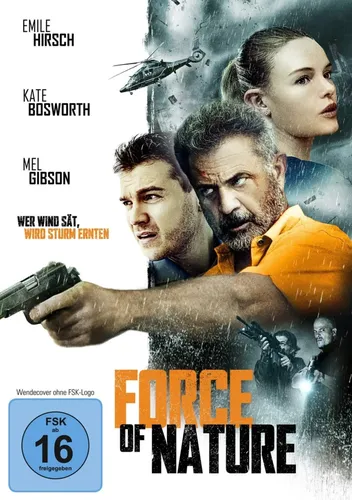 DVD 2020 Action Thriller Grau Mel Gibson - FORCE OF NATURE - Modalova