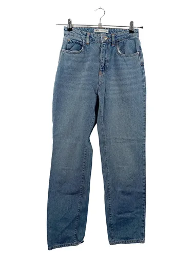 Damen Jeans Straight Leg Größe 38 Baumwolle - ZARA - Modalova