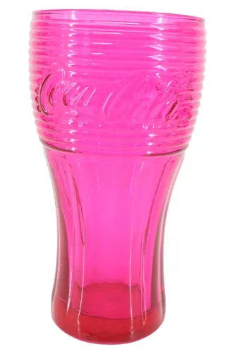 Trinkglas pink 14.21 cm Glas - COCA COLA - Modalova