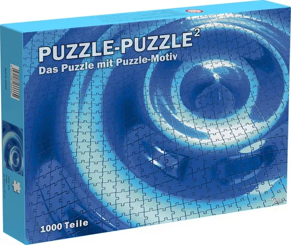 Puzzle-Puzzle² Blaues 3D-Motiv, 1000 Teile, Glanzakzente, Neuheit - PULS ENTERTAINMENT - Modalova