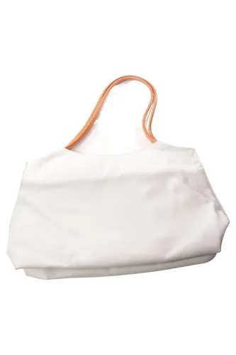 Weißer Leder Shopper Damen Elegante Handtasche - RENÉ LEZARD - Modalova