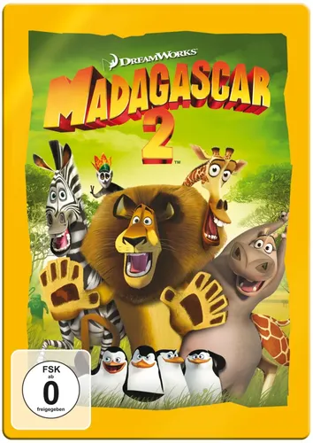 Madagascar 2 Limited Steelbook Edition 2 DVDs DreamWorks Animation - Stuffle - Modalova