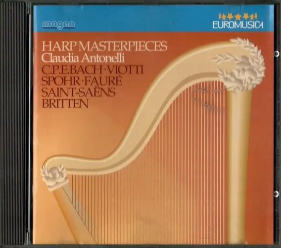 Harp Masterpieces CD Claudia Antonelli Klassik Musik - EUROMUSICA - Modalova