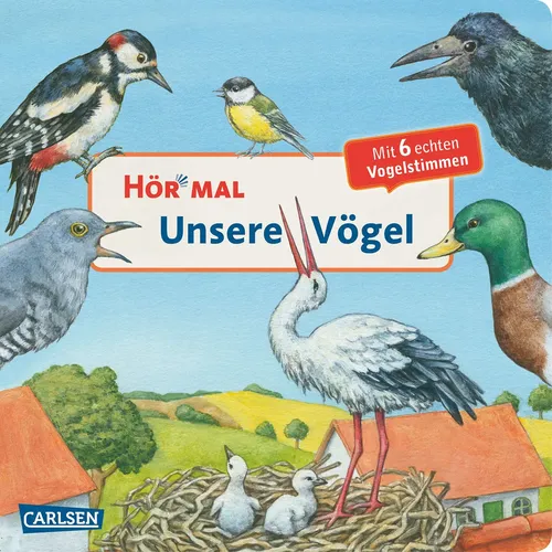 Hör mal Unsere Vögel - Soundbuch, Anne Möller, , 8. Auflage - CARLSEN - Modalova