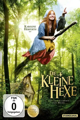 Die kleine Hexe DVD 2018 Familienfilm Magie Grün FSK 0 - Stuffle - Modalova