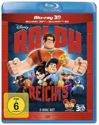 Ralph reichts 3D + 2D Blu-ray Set, FSK 6, Bunt, BGY0114004 - DISNEY - Modalova