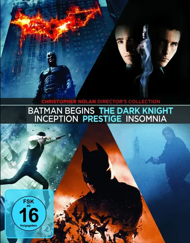 Christopher Nolan Blu-ray Collection Batman Inception Prestige - WARNER BROS - Modalova