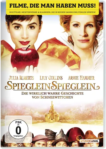 Spieglein Spieglein DVD Märchenfilm Julia Roberts Lily Collins - STUDIOCANAL - Modalova