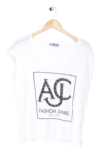 T-Shirt Gr. 36 Kurzarm 'Fashion Junkie' Damen Top - AJC - Modalova