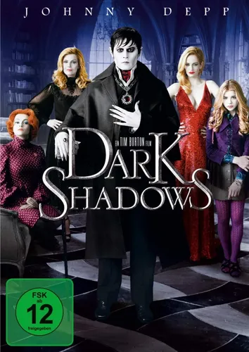 Dark Shadows DVD, Johnny Depp, Tim Burton Film, FSK 12, Gothic Komödie - Stuffle - Modalova