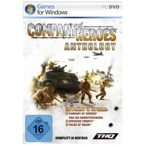 Company of Heroes Anthology PC DVD Strategiespiel Militär WWII - Stuffle - Modalova