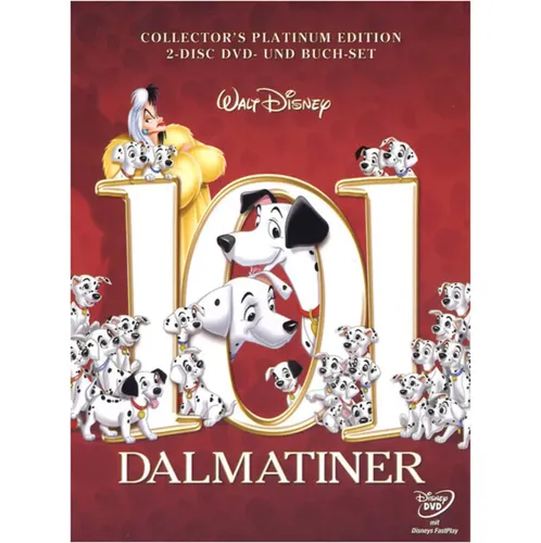 Dalmatiner Collectors Edition, Buch, 2 DVDs, , Zeichentrick - DISNEY - Modalova