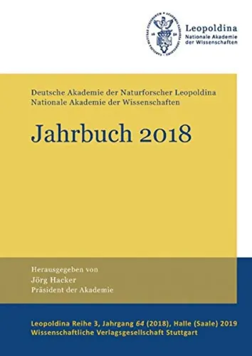 Jahrbuch 2018, Jörg Hacker, Taschenbuch, Wissenschaft - LEOPOLDINA - Modalova