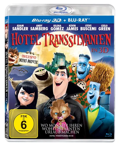 Hotel Transsilvanien 3D Blu-ray, Animationsfilm, FSK 6, Sony - SONY PICTURES HOME ENTERTAINMENT - Modalova