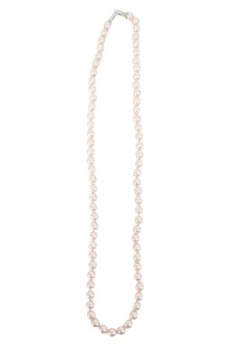 Perlenkette Damen Elegante Halskette 66 cm Vintage - Stuffle - Modalova