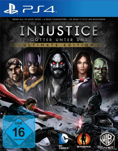 Injustice Ultimate Edition PS4 - DC-Helden Beat-em-up Spiel - WARNER INTERACTIVE - Modalova