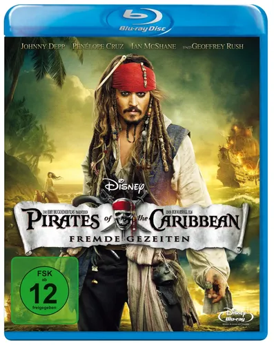 Pirates of the Caribbean Fremde Gezeiten Blu-ray Abenteuerfilm - Stuffle - Modalova