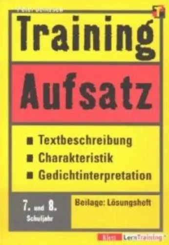 Training Aufsatz 7. & 8. Klasse - Klett Taschenbuch - Gelb - Stuffle - Modalova