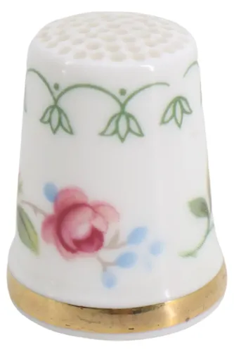 Fingerhut Blumenmuster Porzellan - ROYAL DOULTON - Modalova