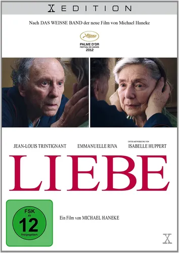 Liebe - Drama DVD Michael Haneke, Jean-Louis Trintignant, FSK 12 - TRINTIGNANT JEAN-LOUIS - Modalova