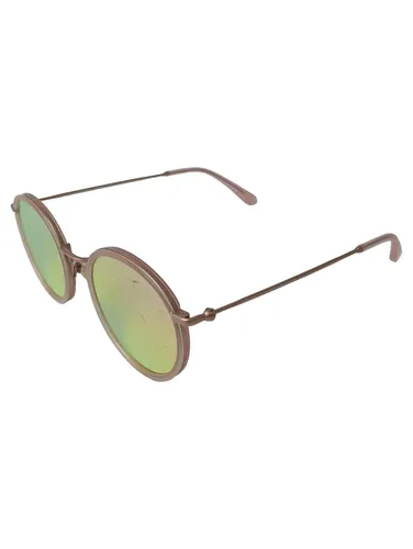 Sonnenbrille, Rosa Rahmen, Grüne Gläser, 13 cm Breite - KAPTEN & SON - Modalova