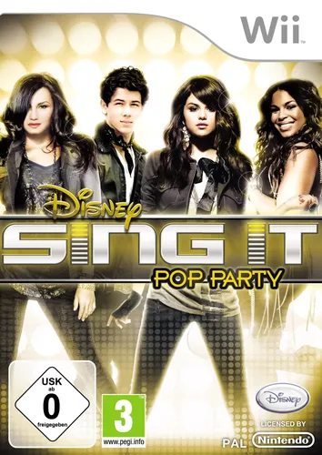 Disney Sing It: Pop Party Wii - Karaoke mit Stars, Musikspiel - DISNEY INTERACTIVE STUDIOS - Modalova