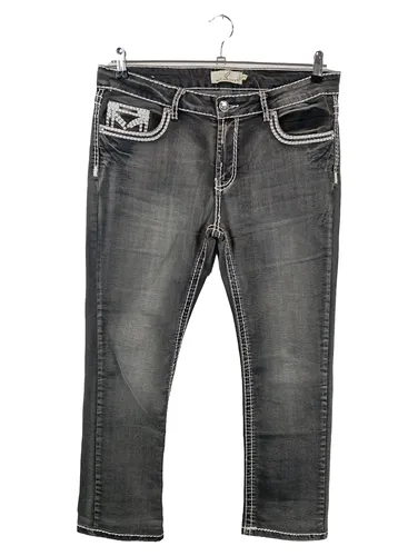 Damen Jeans Straight Leg Gr. 44 - CHRISTY - Modalova