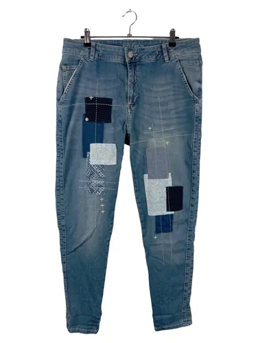 Jeans Gr.42 Patchwork-Design Damen - BLUE FIRE - Modalova