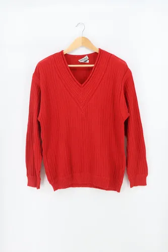 Pullover Damen Gr. 52 Baumwolle V-Ausschnitt - CARLO COLUCCI - Modalova