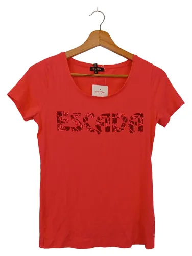 Damen T-Shirt XS Glitzer-Logo Top Zustand - ESCADA - Modalova