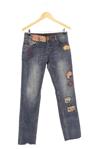 Jeans Bootcut 38 W28 Stickereien Patches - DESIGUAL - Modalova