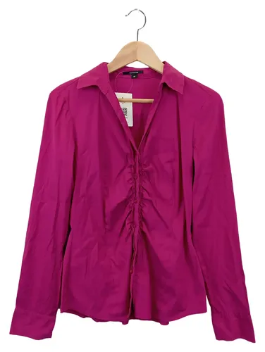 Damen Bluse Pink Größe 38 Langarm Elegant - COMMA - Modalova