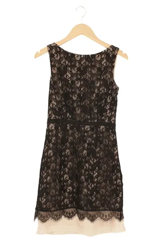Kleid A-Linien-Kleid 38 M Schwarz Spitzenbesatz - COAST - Modalova