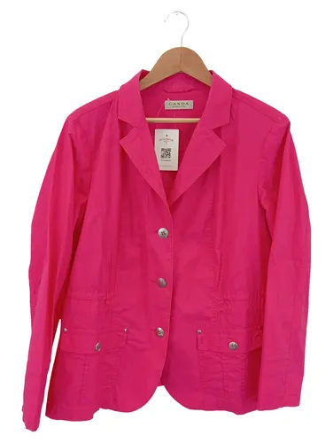 Damen Blazer Jacke Pink Gr. 46 Baumwolle Casual Chic - C&A - Modalova
