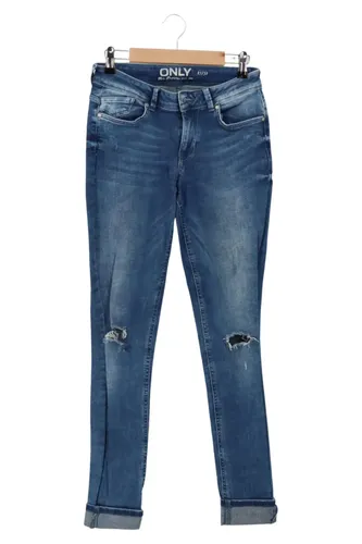 Jeans Slim Fit Damen Gr. W27 Casual Used-Look - ONLY - Modalova