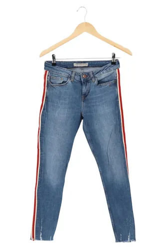 Jeans Slim Fit Damen Gr. 36 Seitenstreifen Trendy - ZARA - Modalova