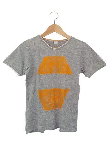 Casual Damen T-Shirt Orange Print Gr. 164 - S.OLIVER - Modalova