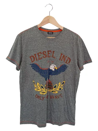 T-Shirt Herren Adler Motiv Gr L Casual Look - DIESEL - Modalova