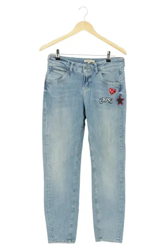 Jeans Capri Wide Fit Gr. 36 Damen Baumwolle - COMMA - Modalova