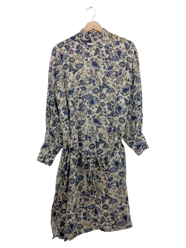 Kleid L Blumenmuster Midi Viskose Damen Z1975 DENIM - ZARA - Modalova