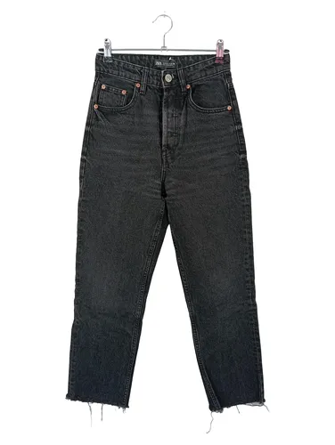 Damen Jeans Gr. 34 Straight High Waist - ZARA - Modalova