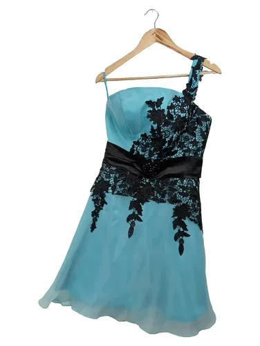 Kleid 40 M blau elegant Spitzenapplikation - GRACE KARIN - Modalova