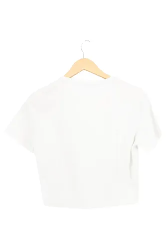 T-Shirt Damen XL Crop Top Kurzarm Casual Basic - ZARA - Modalova