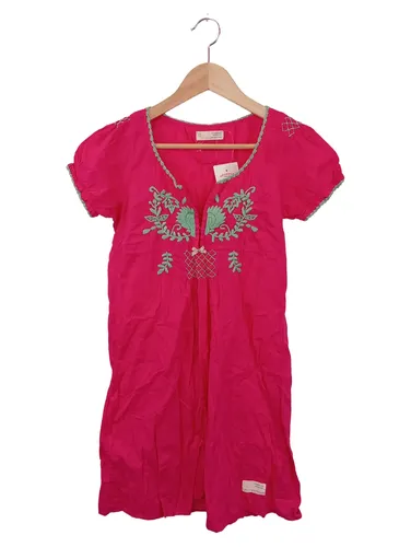 Damen Kleid Pink Bestickt Midi Größe 40 cm Brustweite - ODD MOLLY - Modalova
