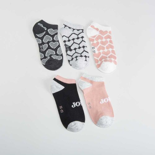 Pack 5x calcetines invisibles corazones MKL - Color: - Merkal - Modalova
