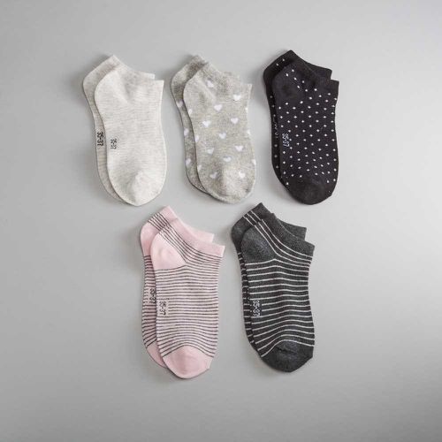 Pack x5 calcetines invisibles multi MKL - Color: - Merkal - Modalova