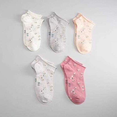 Pack x5 calcetines invisibles flores verano MKL - Color: - Merkal - Modalova