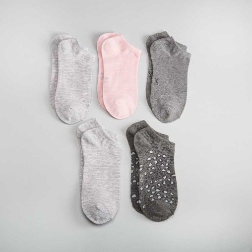 Pack x5 calcetines invisibles textura MKL - Color: - Merkal - Modalova